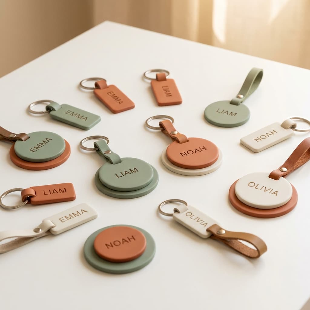 Medium Keychain (Single Color)